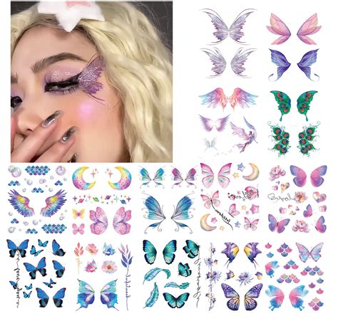 butterfly temporary tattoos